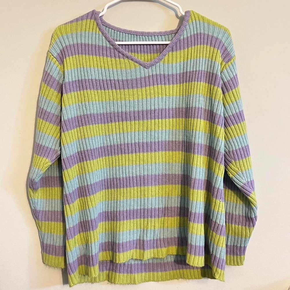 Knitted Stripped Sweater
